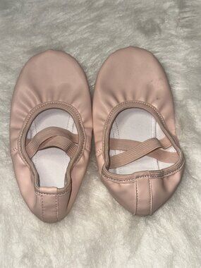 Stelle Ballet Shoes Pink Girls 11 ML Full Sole